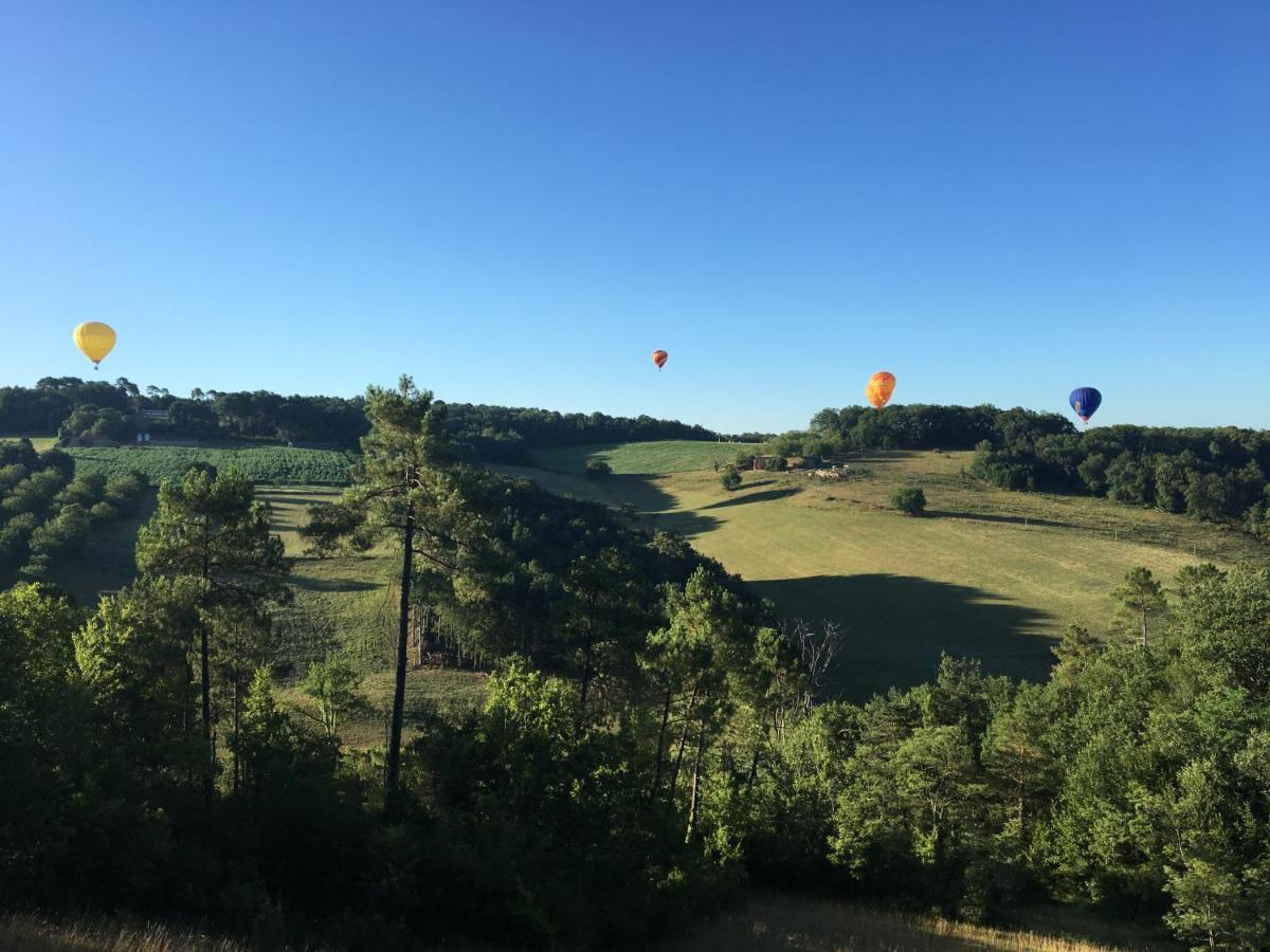 Les Hauts Du Coustalier Doissat Bagian luar foto