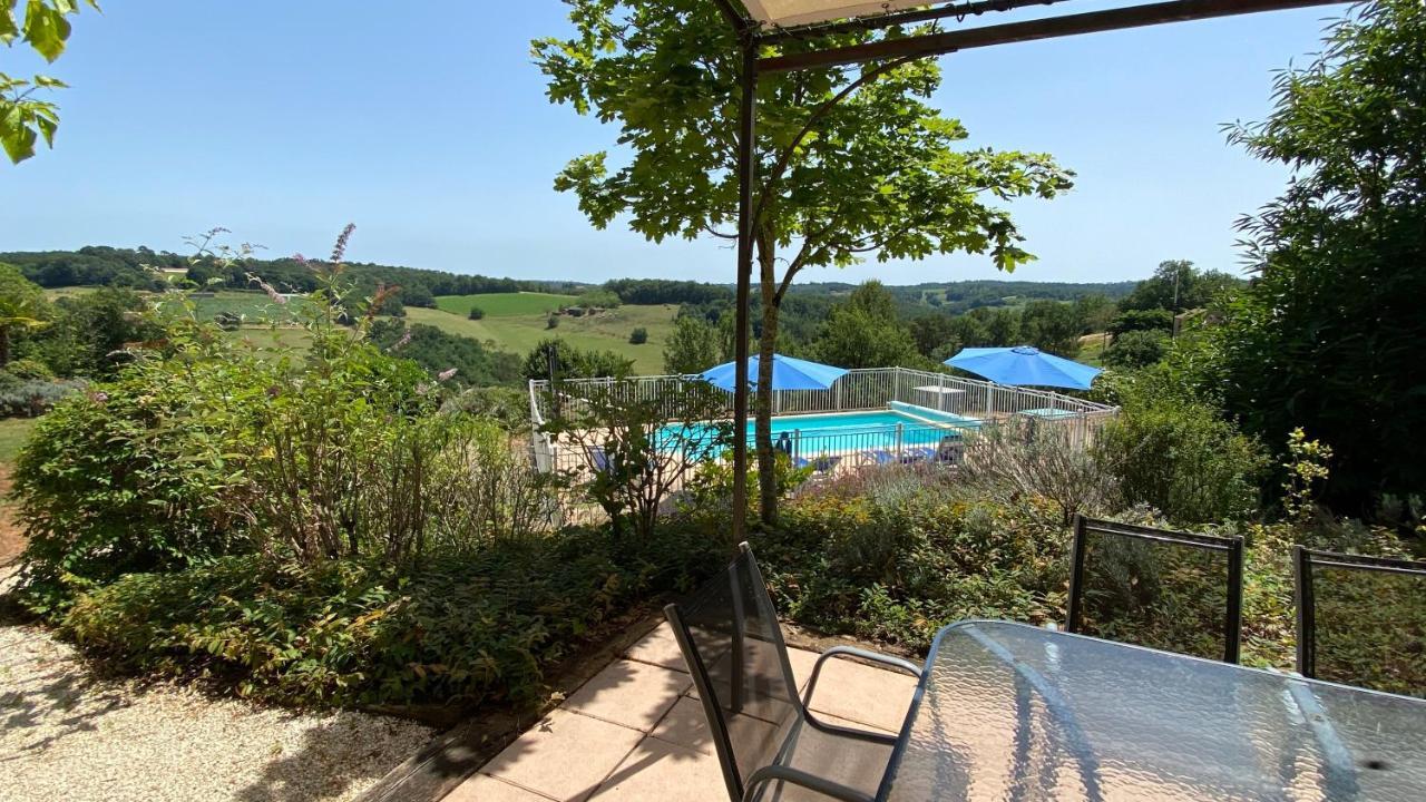Les Hauts Du Coustalier Doissat Bagian luar foto